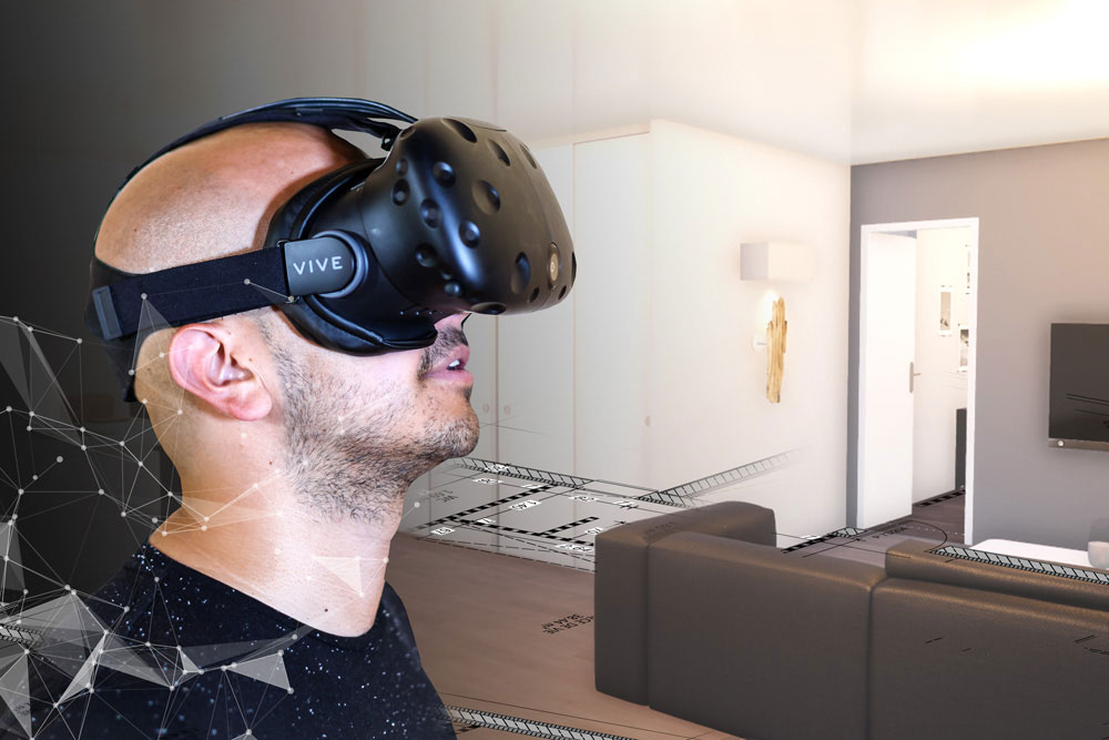 Virtual reality at the service of architecture, construction and real estate